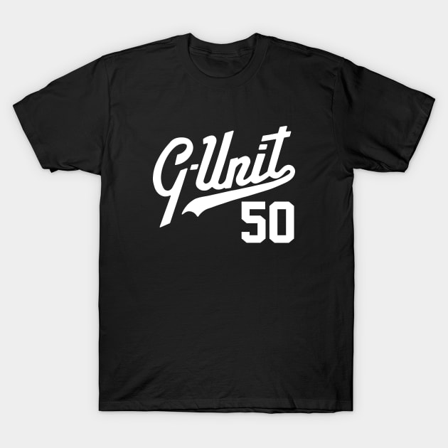 GUnit-baseball50-wht T-Shirt by undergroundART